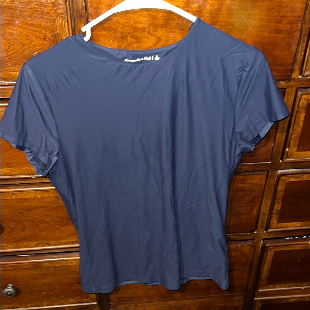 Navy Blue Women's Top